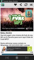 Clube do Funk MP3 capture d'écran 1