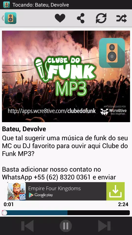 Скачать Clube do Funk MP3 APK для Android