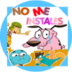 Nuevos Animes Stickers con frases de Dibujos APK