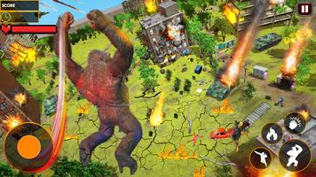 King Kong - 3d Dinosaur Games 截圖 2