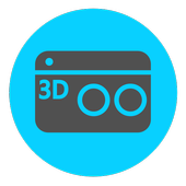 آیکون‌ Camera 3D - 3D Photo Maker