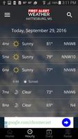 WDAM 7 First Alert Weather 스크린샷 2