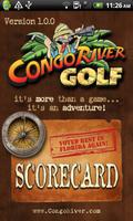 Congo River Golf Scorecard App plakat