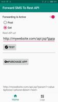 SMS Forwarding To Rest API poster