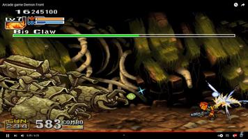 Arcade game Demon Front capture d'écran 2