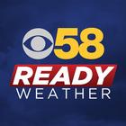 CBS 58 Ready Weather biểu tượng