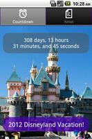 Trip Countdown for Disneyland poster