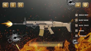 Gun Simulator 3D: Tiro & Armas imagem de tela 1