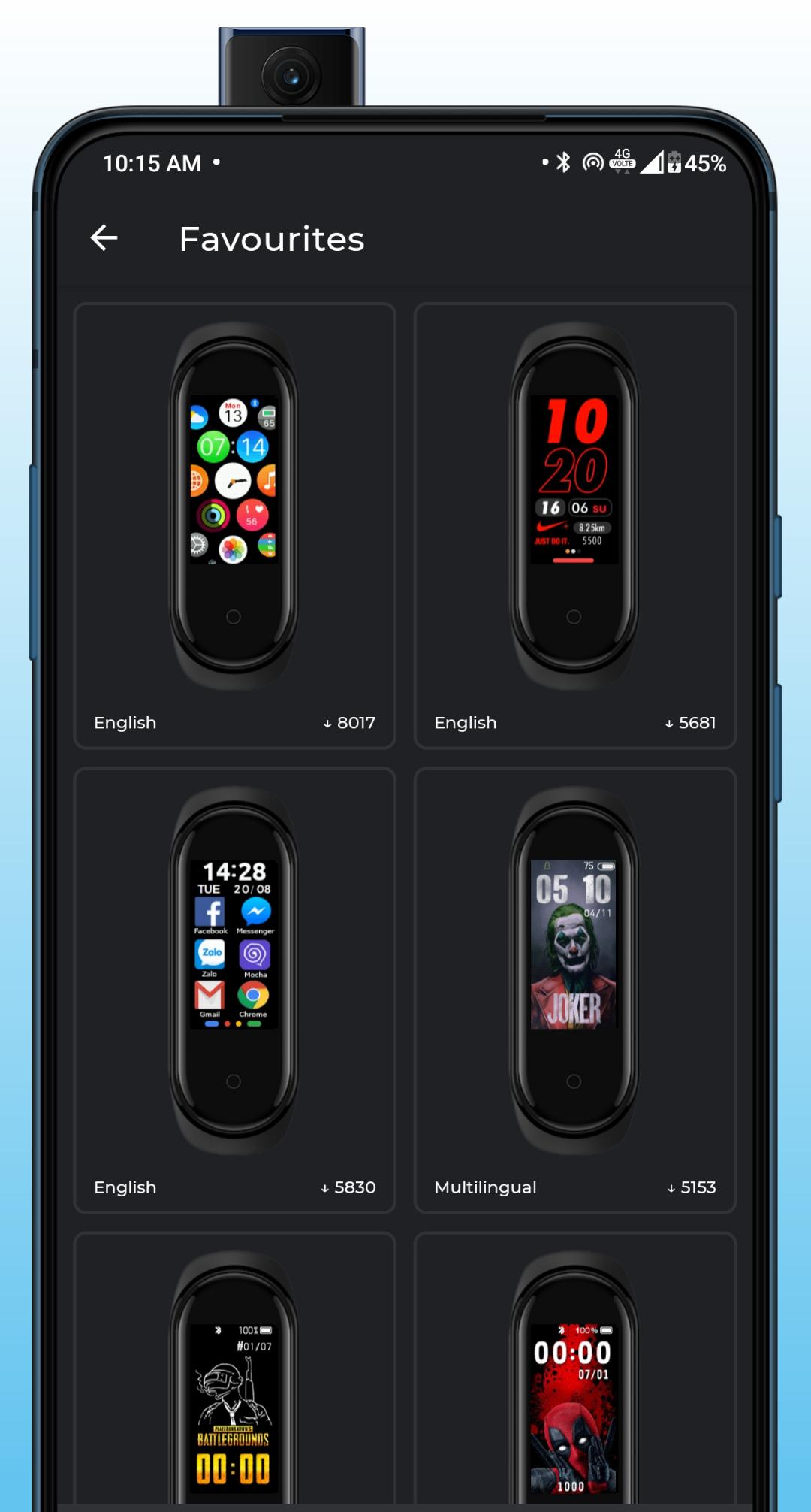 Tải xuống APK Mi Band 4 WatchFaces cho Android Tải xuống APK Mi Band 4 WatchFaces cho Android