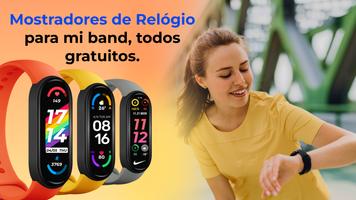 Relógios Customizados Mi Band Cartaz