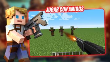 Mod Pistolas y Armas Minecraft captura de pantalla 3