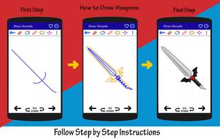 Comment dessiner des armes capture d'écran 2