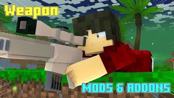 Guns Mod PE - Weapons Mods and Addons Affiche