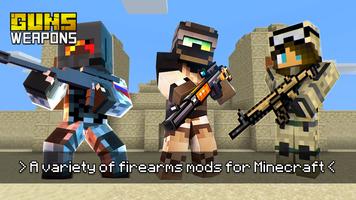 Guns & Weapons Mods pour MCPE Affiche