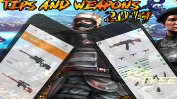 Ultimate Weapons & Tips 2019 - Guide For Free-Fire تصوير الشاشة 1