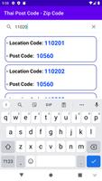 Thai Zip Code - Post Code Ekran Görüntüsü 3