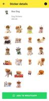 🐶 Dog 🐕 Stickers for chatting - WA capture d'écran 1