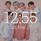 BTS Clock Widgets Zeichen