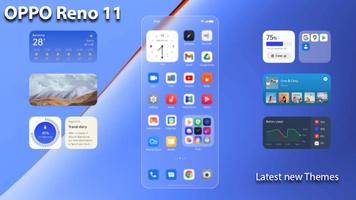 Oppo Reno 11 Theme & Wallpaper imagem de tela 1