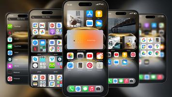 iPhone 16 Pro Max Launcher screenshot 1