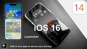 iPhone 14 Launcher iOS 16 2023 capture d'écran 3