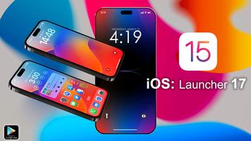 Launcher For iPhone 15 iOS 17 Plakat