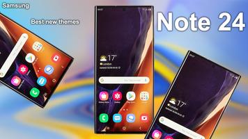 Samsung Launcher Note 24 Theme screenshot 1