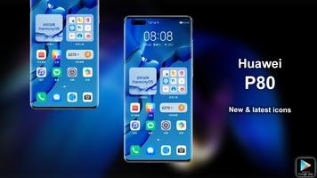 Huawei P80 Wallpaper: Launcher ảnh chụp màn hình 3