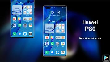 Huawei P80 Wallpaper: Launcher capture d'écran 3