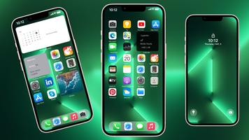 iPhone 13 Pro Max Launcher Cartaz