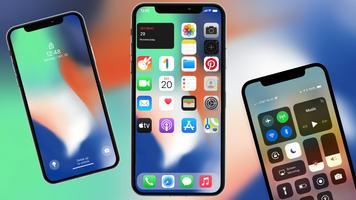iPhone X Plus Launcher & Theme Cartaz