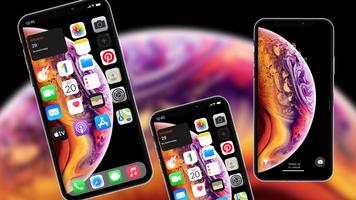 iPhone X Plus Launcher & Theme imagem de tela 1