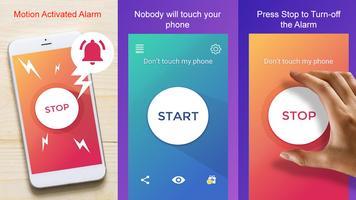 Don't Touch My Phone - Alarm captura de pantalla 1