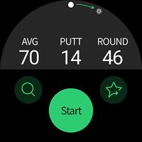 Golfnavi for GalaxyWatch screenshot 1