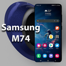 Theme for Samsung M74 Launcher APK