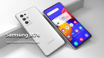 Theme for Samsung M74 Launcher Cartaz