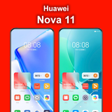 Huawei Nova 11 Wallpaper Theme Zeichen