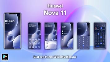 Huawei Nova 11 Wallpaper Theme Poster