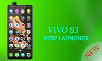 Vivo S3 Launcher & Wallpaper Ekran Görüntüsü 1