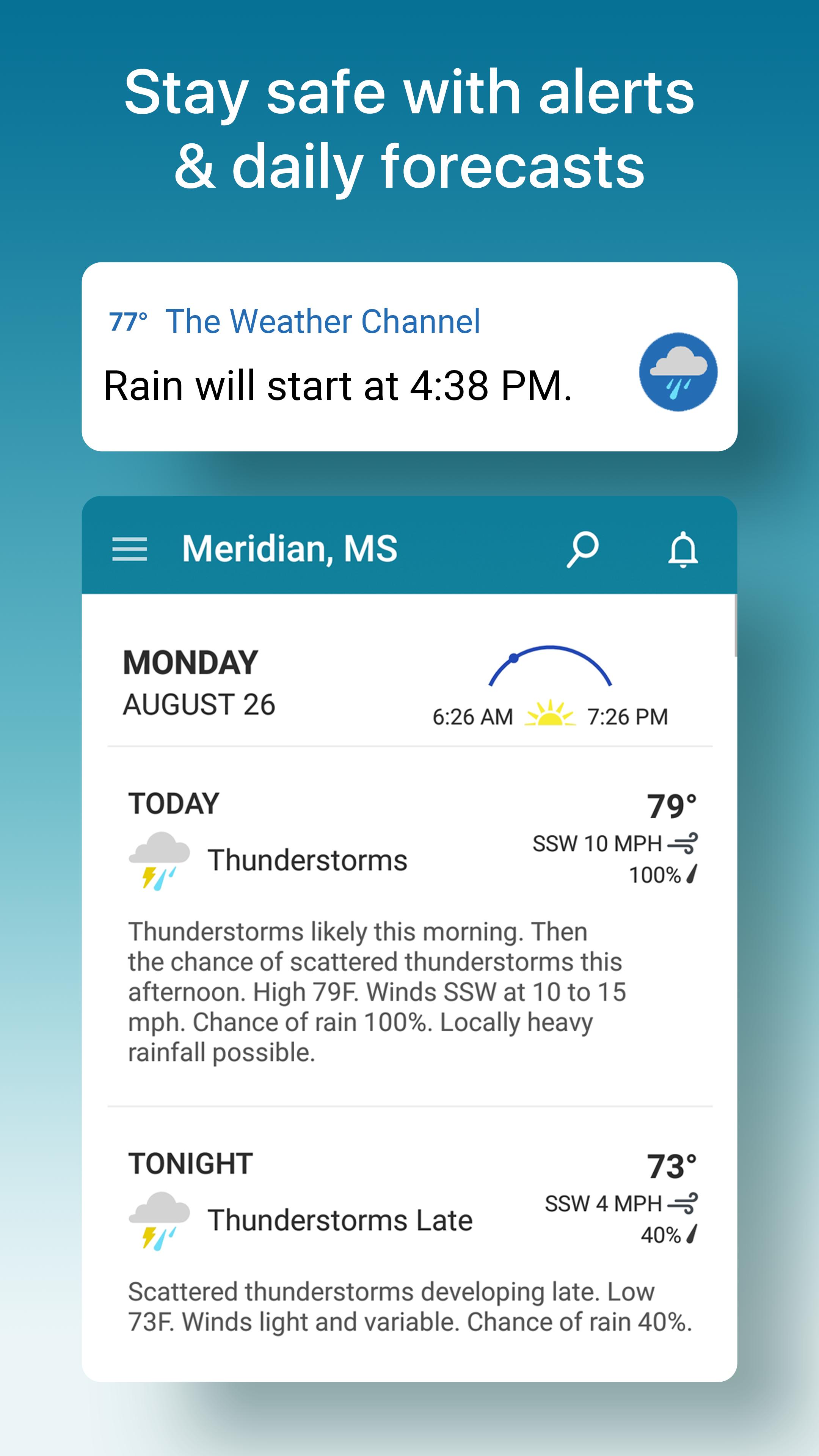 Weather Radar Live Widget The Weather Channel For Android Apk Download