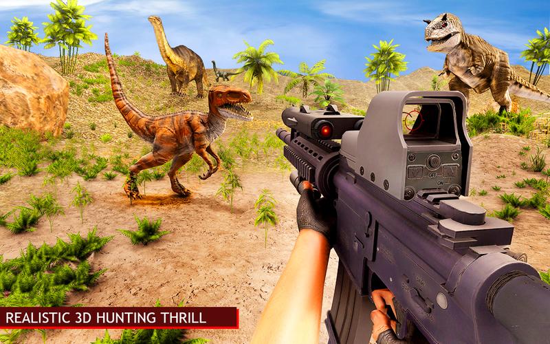 Dino Hunter - Dinosaur Wali Game Dinosaur Games Hunting Wali Game