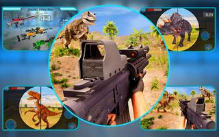 برنامه‌نما Dinosaur HUNTER 3D:Dragon Game عکس از صفحه