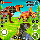 ジュラ紀恐竜ハンター：サバイバル恐竜ゲーム アイコン