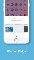 Weather Forecast: radar, graph, widget, timeline capture d'écran 2