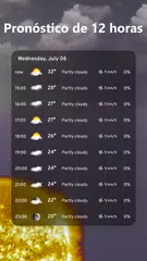 Descargar XAPK de Pronóstico del Tiempo y Widget