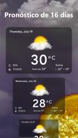 Pronóstico del Tiempo y Widget captura de pantalla 2