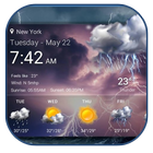 Fácil aplicación de pronóstico del tiempo gratis icono