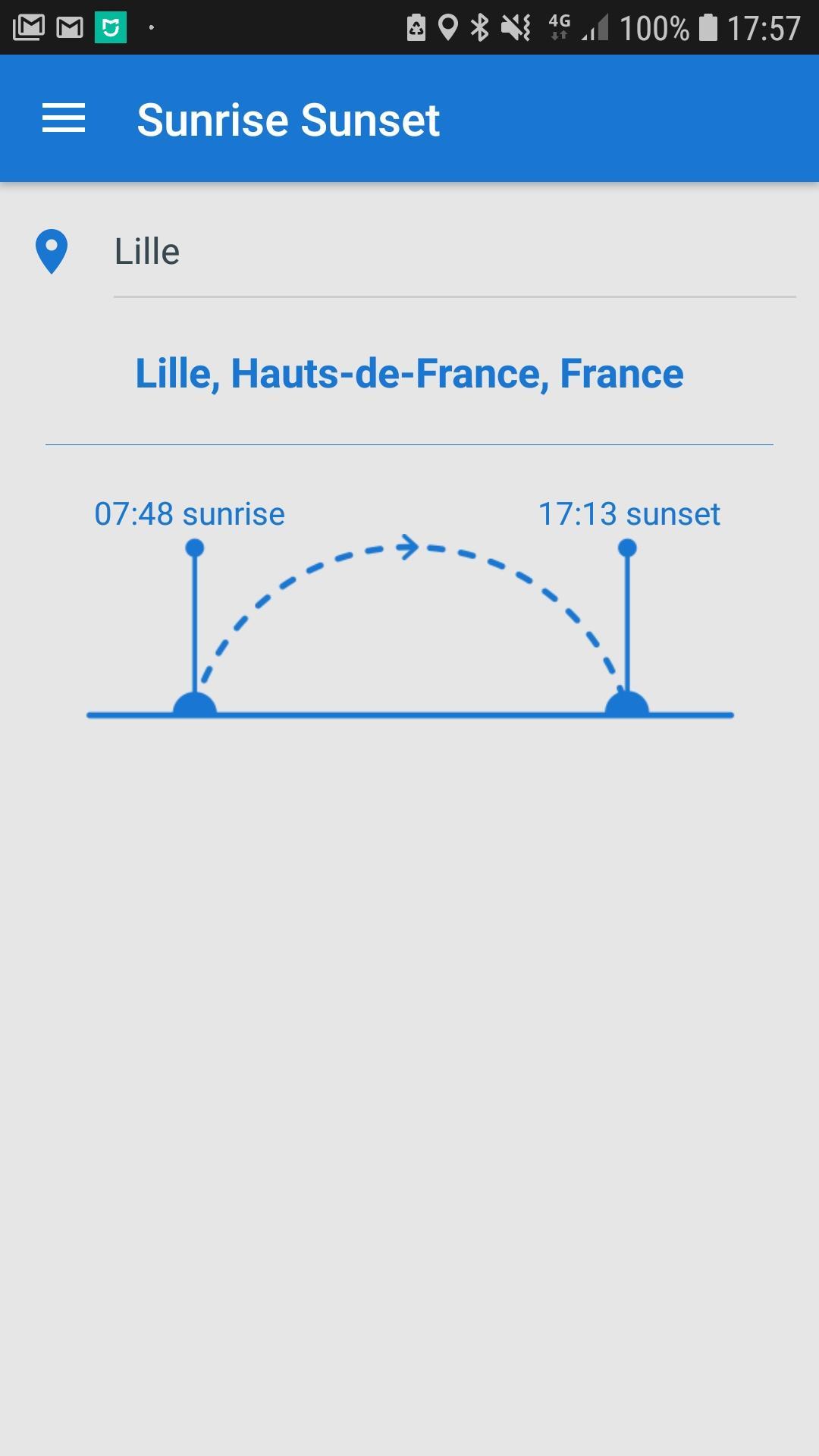 Heures De Lever Et Coucher De Soleil Pour Android