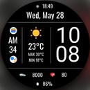 DADAM105 Weather Digital Watch APK