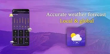 Previsioni meteorologiche accurate locale, globale